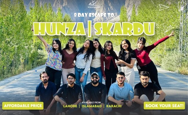 8 Days Trip to Hunza & Skardu Valley