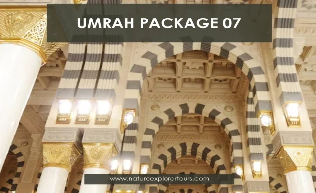 UMRAH PACKAGES (Number: 07)
