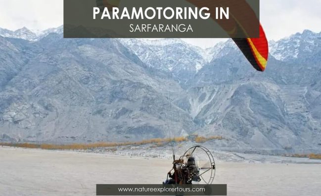 Motorgliding in Sarfaranga