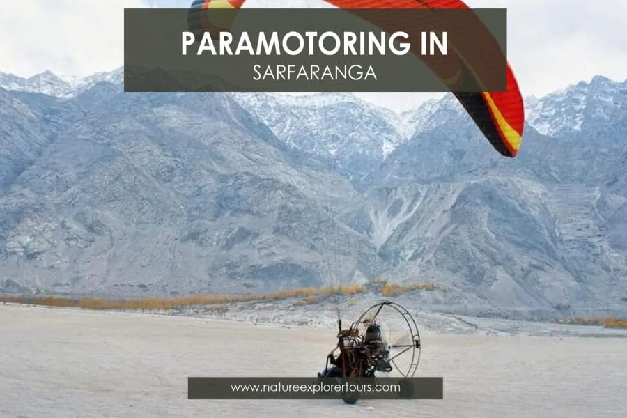 Motorgliding in Sarfaranga