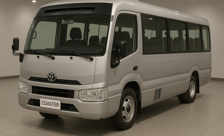 Toyota Coaster (Rent a car)
