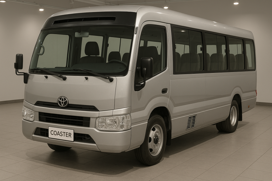 Toyota Coaster (Rent a car)