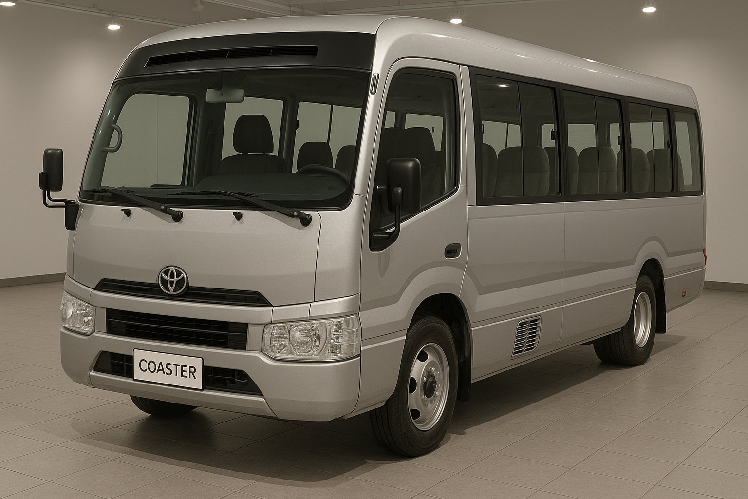 Toyota Coaster (Rent a car) - Nature Explorer Tours