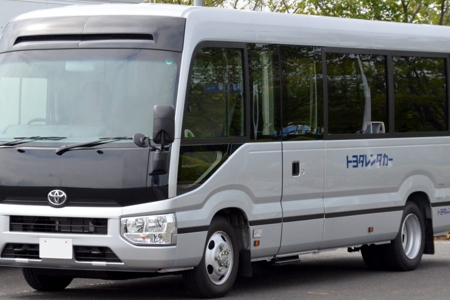 Toyota Coaster (Rent a car)