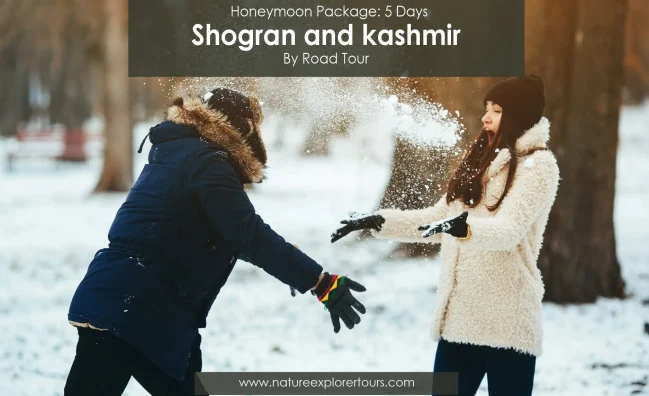 Shogran and Kashmir Honeymoon Tour Package (5 Days)